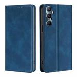 For Realme C65 4G Skin Feel Magnetic Leather Phone Case(Blue)