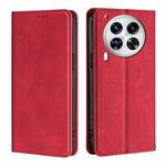 For Tecno Camon 30 Premier 5G Skin Feel Magnetic Leather Phone Case(Red)