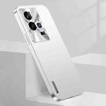 For vivo iQOO 11 Streamer Series Micro Frosted Metal Paint PC Phone Case(Silver)