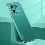 For vivo iQOO 12 Pro Streamer Series Micro Frosted Metal Paint PC Phone Case(Alpine Green)