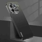 For vivo iQOO 12 Streamer Series Micro Frosted Metal Paint PC Phone Case(Black)