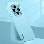 For vivo X100 Streamer Series Micro Frosted Metal Paint PC Phone Case(Sierra Blue)