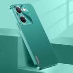 For vivo Y100 Streamer Series Micro Frosted Metal Paint PC Phone Case(Alpine Green)
