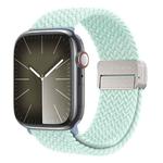 For Apple Watch Ultra 2 49mm DUX DUCIS Mixture Pro Series Magnetic Buckle Nylon Braid Watch Band(Light Mint)