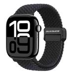 For Apple Watch Series 10 46mm DUX DUCIS Mixture Pro Series Magnetic Buckle Nylon Braid Watch Band(Midnight)