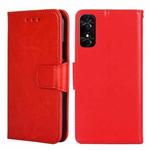 For TCL 50 SE 4G Crystal Texture Leather Phone Case(Red)