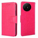 For TCL 50 XL Crystal Texture Leather Phone Case(Rose Red)