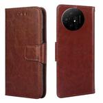 For TCL 50 XL Crystal Texture Leather Phone Case(Brown)