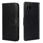 For TCL 502 Crystal Texture Leather Phone Case(Black)