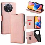 For TCL 60R 5G Ultra-thin Voltage Side Buckle Horizontal Flip Leather Phone Case(Rose Gold)