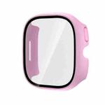 For Verizon Gizmo Watch 3 PC + Tempered Film Integrated Watch Protective Case(Pink)