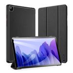 For Galaxy Tab A7 SM-T505 (2020) 10.4 inch DUX DUCIS Domo Series Horizontal Flip Magnetic PU Leather Case with Three-folding Holder (Black)