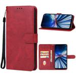 For Boost Mobile Celero 5G Leather Phone Case(Red)