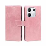 For Infinix GT 10 Pro 5G Calf Texture Buckle Flip Leather Phone Case(Rose Gold)