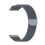 For Huami Amazfit GTS 22mm Milanese Magnetic Metal Watch Band (Space Grey)