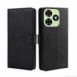 For Tecno Spark Go 2024 Calf Texture Buckle Flip Leather Phone Case(Black)