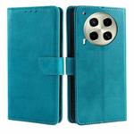 For Tecno Camon 30 Calf Texture Buckle Flip Leather Phone Case(Light Blue)