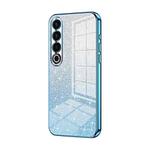 For Meizu 20 Pro Gradient Glitter Powder Electroplated Phone Case(Blue)