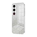 For Meizu 21 Note Gradient Glitter Powder Electroplated Phone Case(Transparent)
