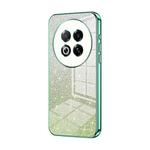 For Meizu Note 16 Pro Gradient Glitter Powder Electroplated Phone Case(Green)