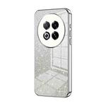 For Meizu Note 16 Pro Gradient Glitter Powder Electroplated Phone Case(Silver)