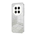 For Meizu Note 16 Gradient Glitter Powder Electroplated Phone Case(Transparent)