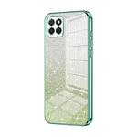 For Honor Play 20 4G Gradient Glitter Powder Electroplated Phone Case(Green)