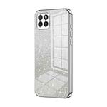 For Honor Play 20 4G Gradient Glitter Powder Electroplated Phone Case(Silver)