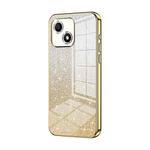 For Honor Play 30 Gradient Glitter Powder Electroplated Phone Case(Gold)