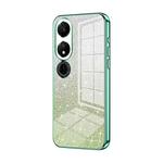 For Honor Play 40 Gradient Glitter Powder Electroplated Phone Case(Green)