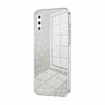 For Honor 9X Gradient Glitter Powder Electroplated Phone Case(Transparent)
