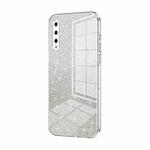 For Honor 9X Pro / Huawei Y9s Gradient Glitter Powder Electroplated Phone Case(Transparent)