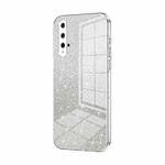 For Honor 20 / 20S / nova 5T Gradient Glitter Powder Electroplated Phone Case(Transparent)