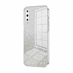 For Honor 30i Gradient Glitter Powder Electroplated Phone Case(Transparent)