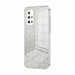 For Honor 30S Gradient Glitter Powder Electroplated Phone Case(Transparent)