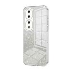 For Honor 90 Pro Gradient Glitter Powder Electroplated Phone Case(Transparent)