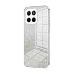 For Honor X8 5G / X6 / X6s Gradient Glitter Powder Electroplated Phone Case(Transparent)