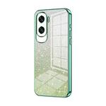 For Honor X50i / 90 Lite Gradient Glitter Powder Electroplated Phone Case(Green)