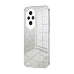 For Honor 200 Gradient Glitter Powder Electroplated Phone Case(Transparent)