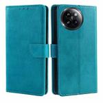 For Xiaomi Civi 4 Pro Calf Texture Buckle Flip Leather Phone Case(Light Blue)