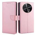 For Huawei nova 12i 4G Calf Texture Buckle Flip Leather Phone Case(Rose Gold)