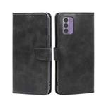 For Nokia G42 5G Calf Texture Buckle Flip Leather Phone Case(Black)