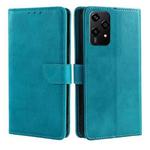 For Honor 200 Lite 5G Global Calf Texture Buckle Flip Leather Phone Case(Light Blue)