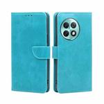 For OnePlus Ace 2 Pro Calf Texture Buckle Flip Leather Phone Case(Light Blue)