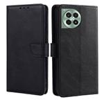 For OnePlus Ace 3 Pro 5G Calf Texture Buckle Flip Leather Phone Case(Black)