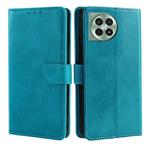 For OnePlus Ace 3 Pro 5G Calf Texture Buckle Flip Leather Phone Case(Light Blue)