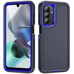 For Samsung Galaxy A26 5G Life Waterproof Rugged Phone Case(Dark Blue + Royal Blue)