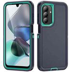 For Samsung Galaxy A26 5G Life Waterproof Rugged Phone Case(Dark Blue + Light Blue)