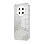 For Huawei Enjoy 60X / nova Y91 Gradient Glitter Powder Electroplated Phone Case(Transparent)