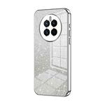 For Huawei Mate 50 Gradient Glitter Powder Electroplated Phone Case(Silver)